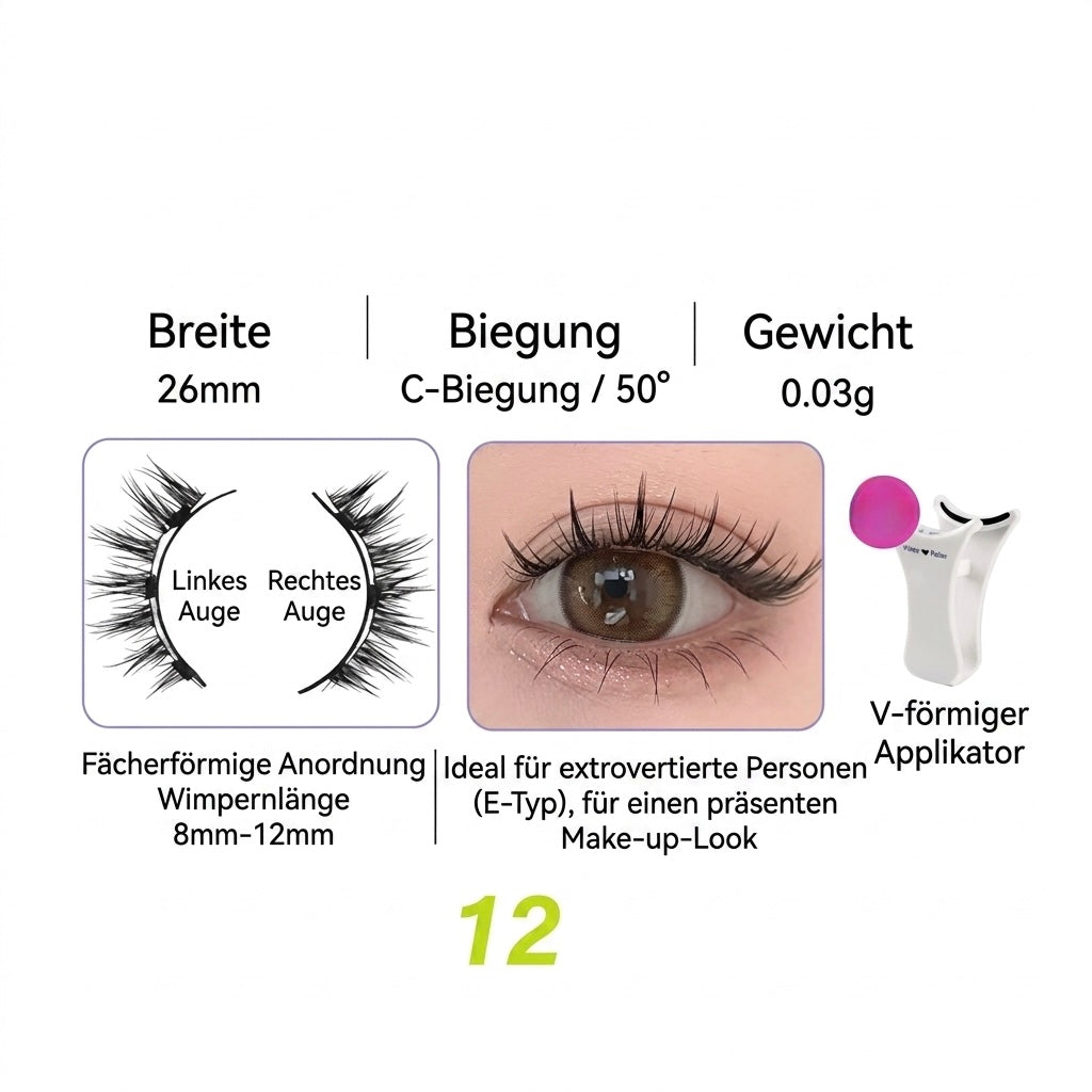 Magnetische Wimpern Applikator