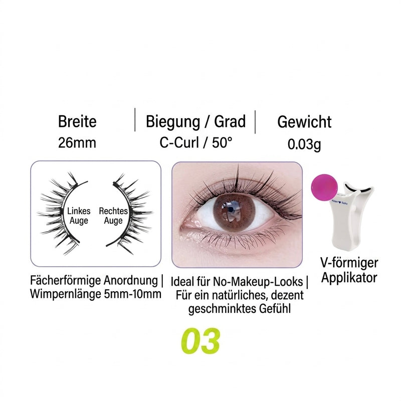 Magnetische Wimpern Applikator