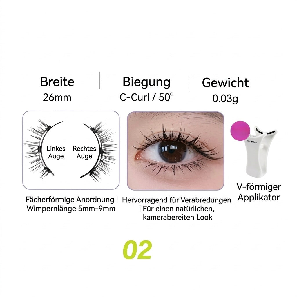 Magnetische Wimpern Applikator