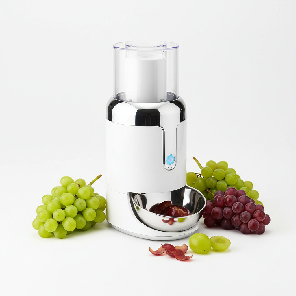 Traubenschäl Maschine - Innovatives Küchengerät zum mühelosen Schälen von Weintrauben